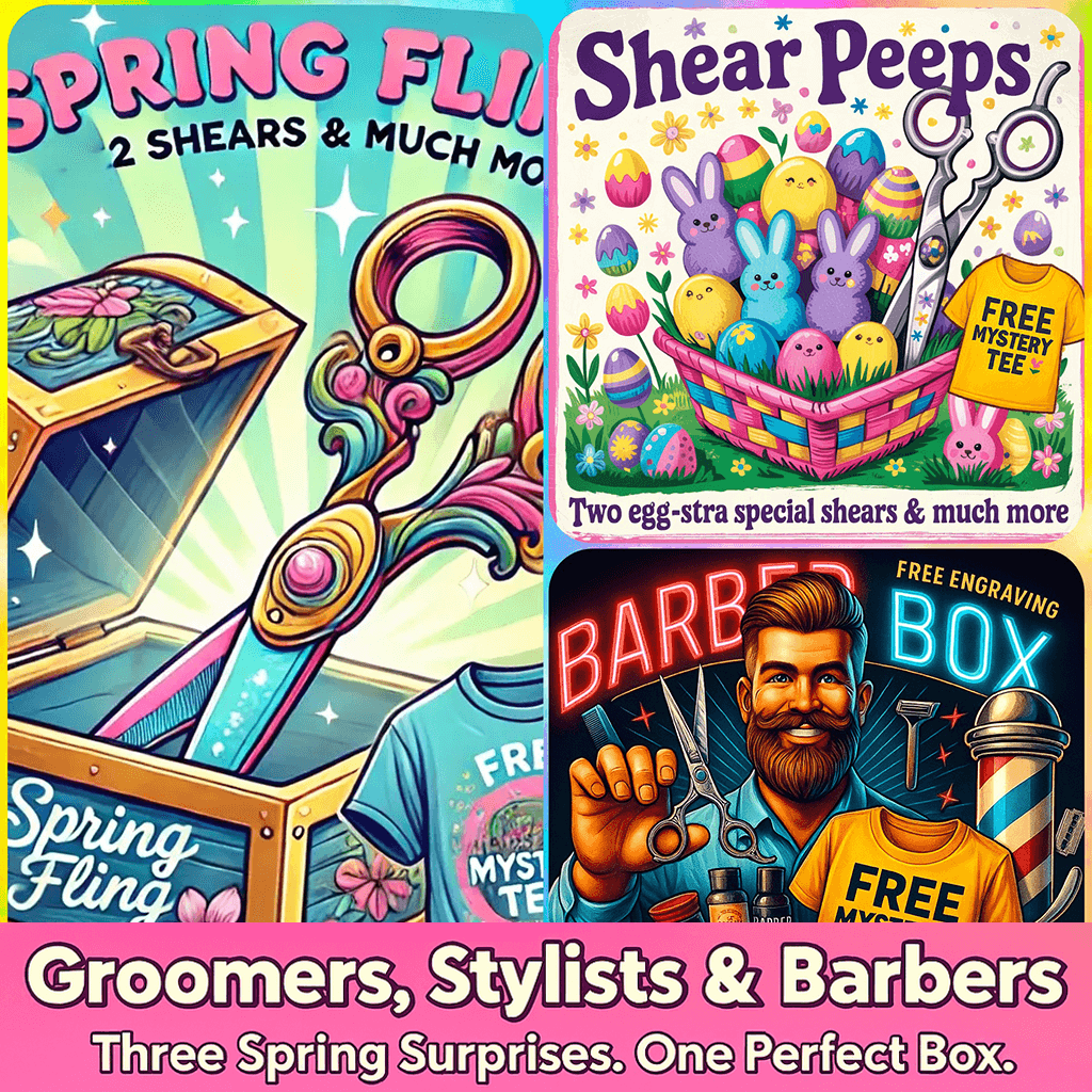 ✨ Spring Shear Surprise – Choose Your Theme: Neon, Fortune, Fling or Barber ✨