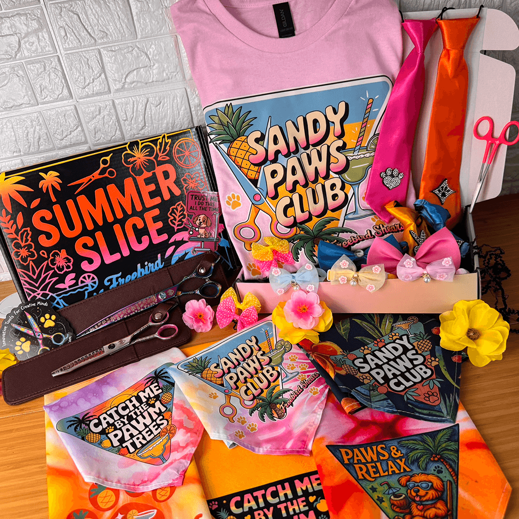 🌴 Summer Slice Mystery Box – 2 Sizzling Shears + A Whole Island of Extras 🏝️🔥