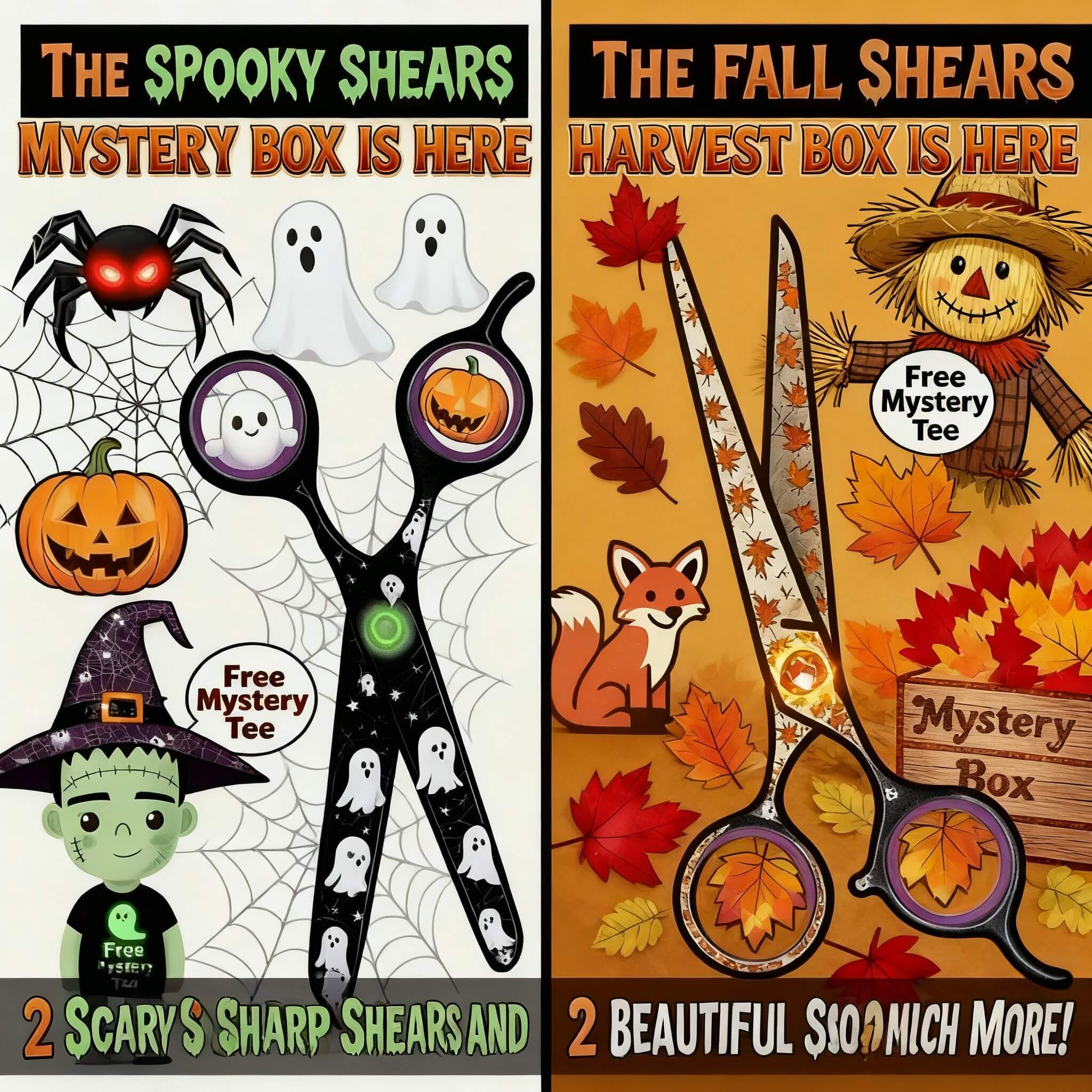 ALL NEW 2025 Halloween & Fall Mystery Boxes