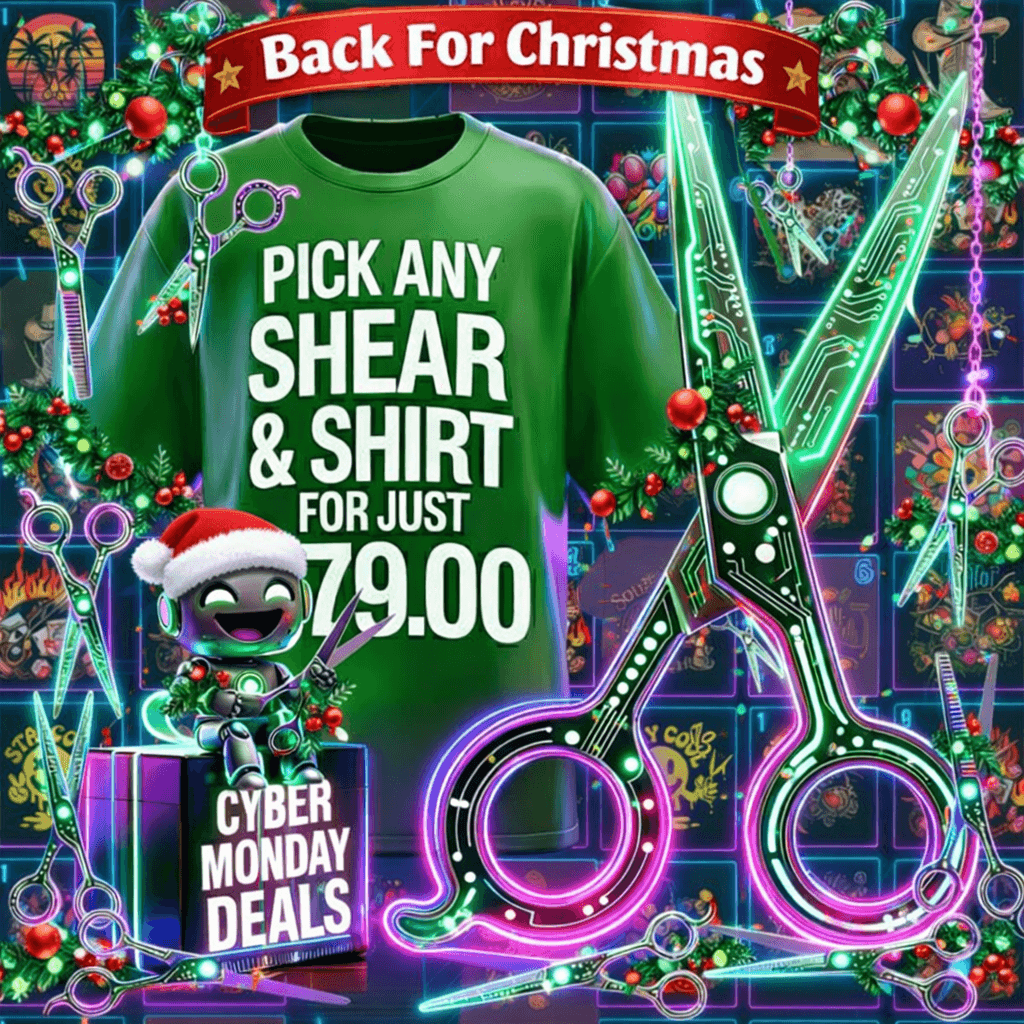Cyber Monday For Christmas  Pick Any Shear Deal💚💻