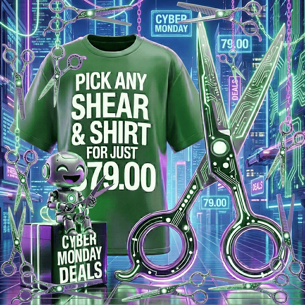 Cyber Monday For Christmas  Pick Any Shear Deal💚💻