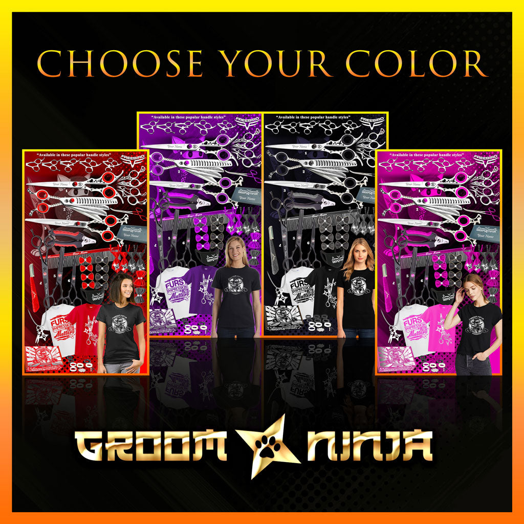 Groom Ninja ~ Custom Groomer Set
