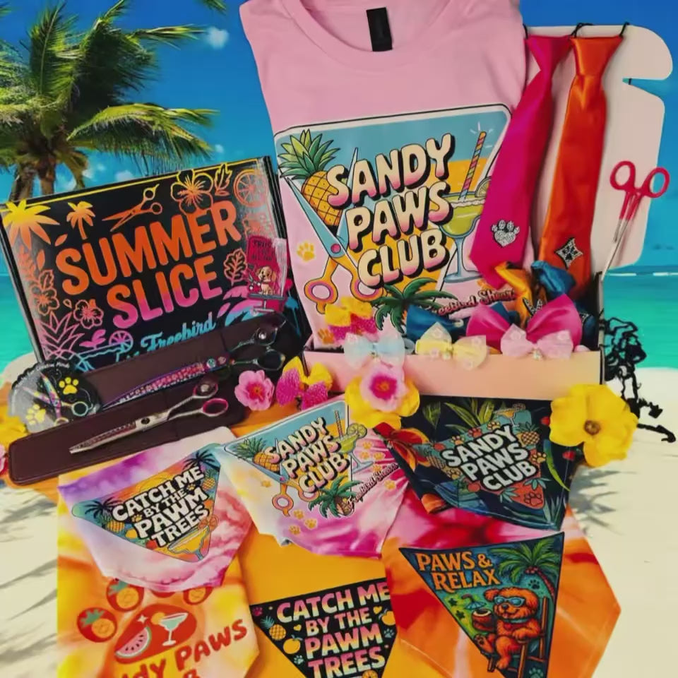 🌴 Summer Slice Mystery Box – 2 Sizzling Shears + A Whole Island of Extras 🏝️🔥