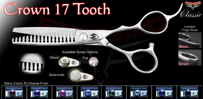 17 Tooth Tooth Crown Texturizing Shears