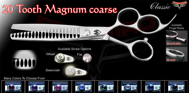 3 Hole 20 Tooth Magnum Coarse Thinning Shears
