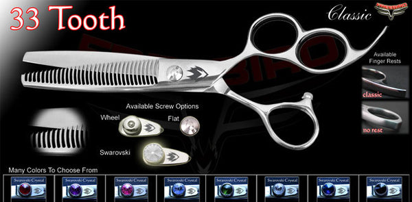 3 Hole 33 Tooth Thinning Shears