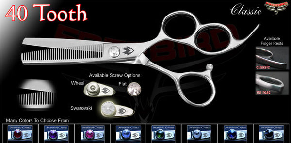 3 Hole 40 Tooth Thinning Shears