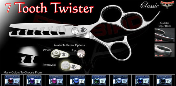 3 Hole 7 Tooth Twister Chunking Shears
