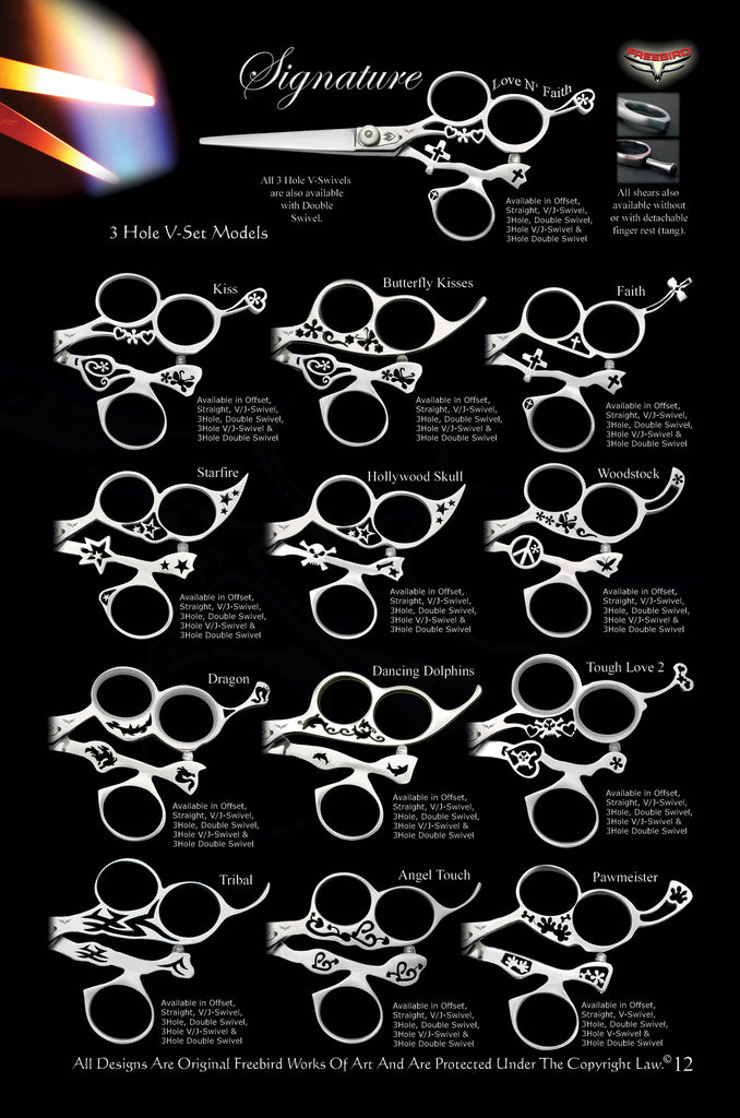 Signature 3 Hole V-Set Shears