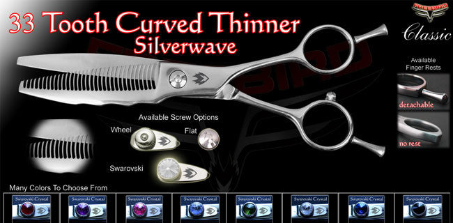 33 Tooth Curved Thinning Shears Straight