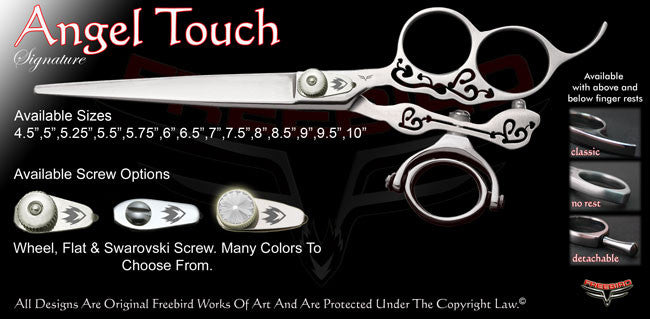 Angle Touch 3 Hole Double Swivel Thumb Signature Grooming Shears