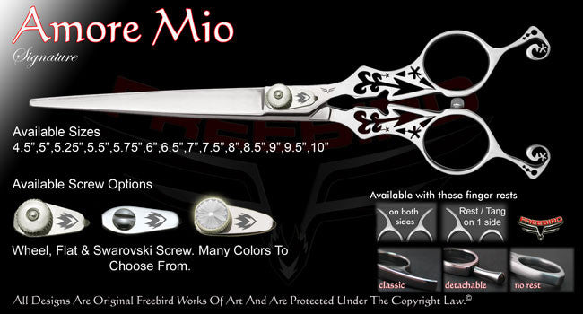 Amore Mio Straight Signature Grooming Shears