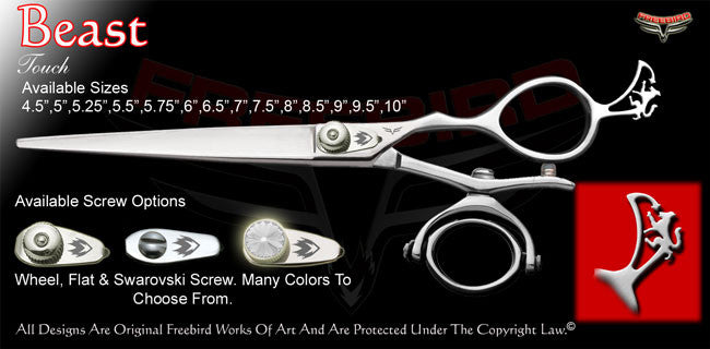 Beast Double V Swivel Touch Grooming Shears