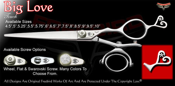 Big Love Double V Swivel Touch Grooming Shears