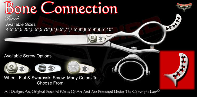 Bone Connection Double V Swivel Touch Grooming Shears