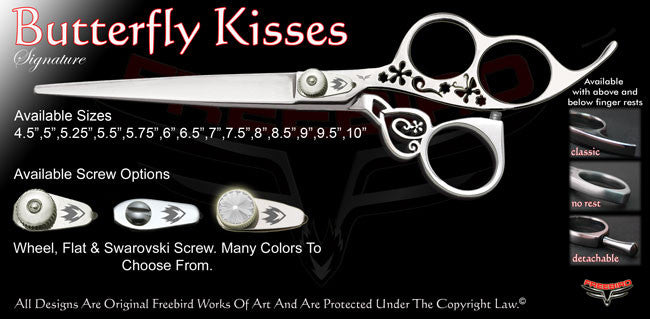 Butterfly Kisses 3 Hole Signature Grooming Shears