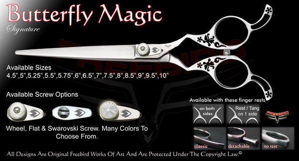 Butterfly Magic Straight Signature Grooming Shears