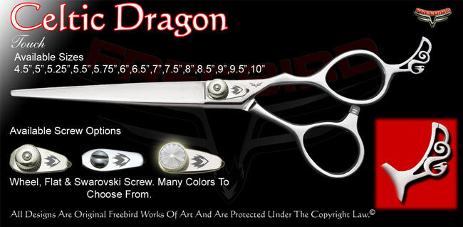 Celtic Dragon Touch Grooming Shears