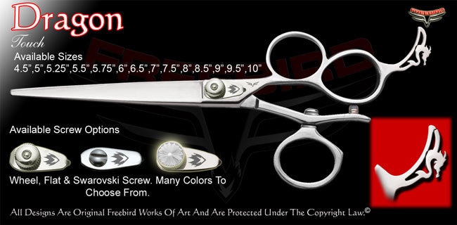 Dragon 3 Hole V Swivel Touch Grooming Shears