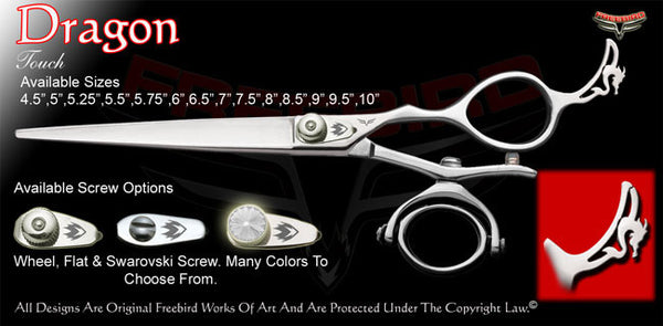 Dragon Double V Swivel Touch Grooming Shears