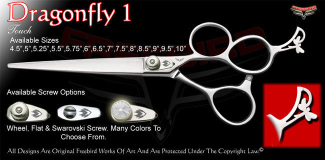Dragonfly 1 3 Hole Touch Grooming Shears