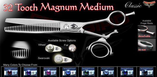 Double Swivel 32 Tooth Magnum Thinning Shears