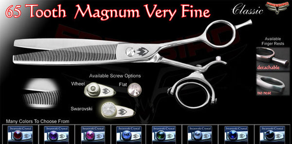 Double Swivel 65 Tooth Magnum Thinning Shears