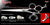 Figaro 3 Hole Double V Swivel Touch Grooming Shears