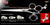 Frog 3 Hole Double V Swivel Touch Grooming Shears