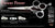 Flower Power 3 Hole Signature Hair Shears