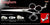 Longhorn 3 Hole Double V Swivel Touch Grooming Shears