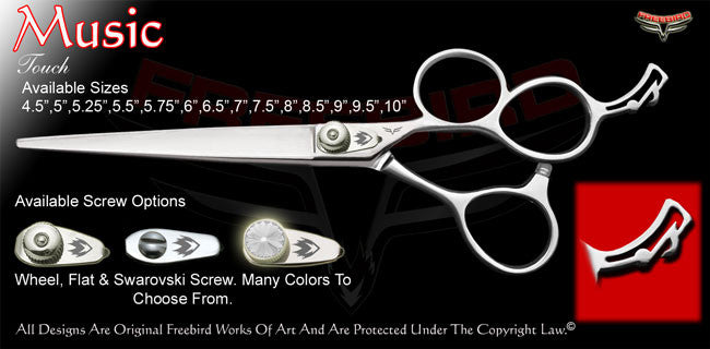 Music 3 Hole Touch Grooming Shears