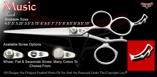 Music 3 Hole V Swivel Touch Grooming Shears