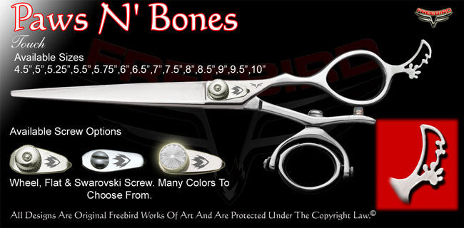Paws N' Bones Double V Swivel Touch Grooming Shears