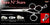 Paws N' Stars 3 Hole V Swivel Touch Grooming Shears