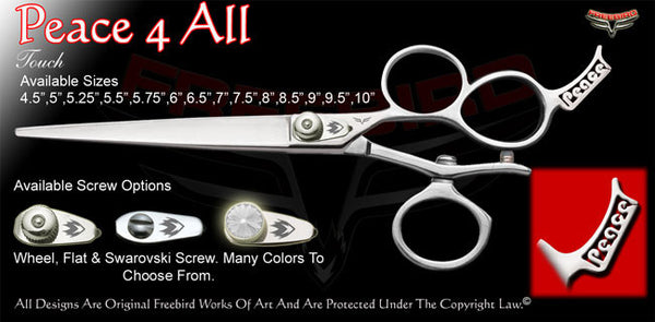 Peace 4 All 3 Hole V Swivel Touch Grooming Shears