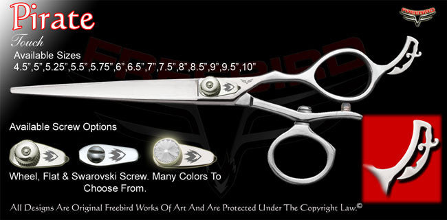Pirate V Swivel Touch Grooming Shears