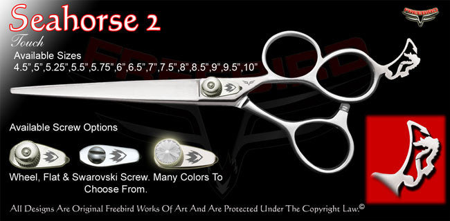 Seahorse 2 3 Hole Touch Grooming Shears