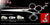 Sir K9 3 Hole Double V Swivel Touch Grooming Shears