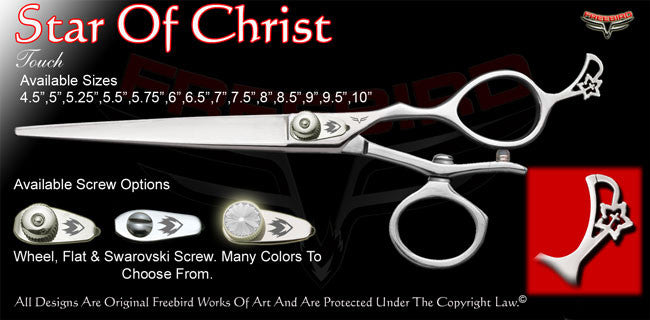 Star Of Christ V Swivel Touch Grooming Shearsrs