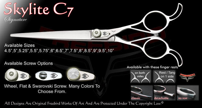 Skylite C7 Straight Signature Grooming Shears