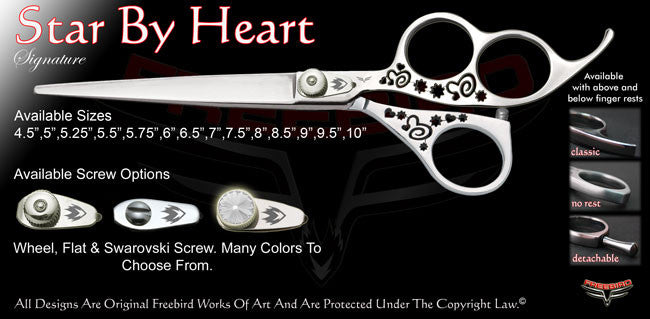 Star By Heart 3 Hole Signature Grooming Shears
