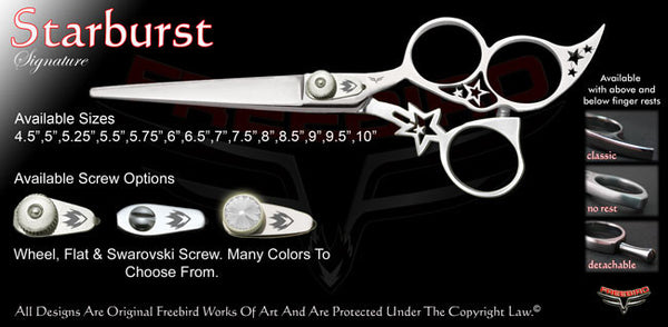 Starburst 3 Hole Signature Hair Shears