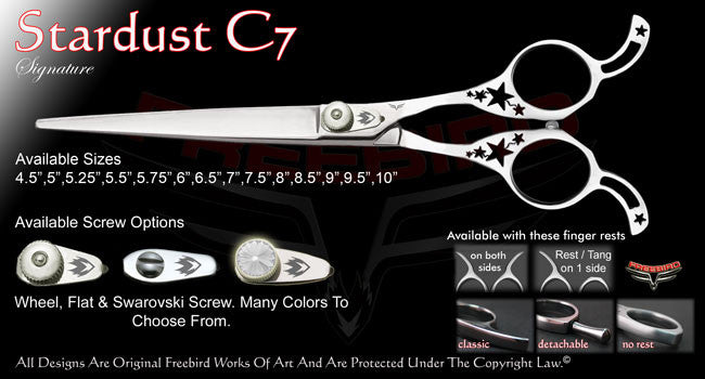 Stardust C7 Straight Signature Grooming Shears