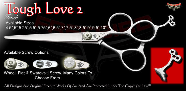 Tough Love 2 3 Hole Touch Grooming Shears