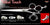 Tribal Touch 3 Hole Double V Swivel Touch Grooming Shears