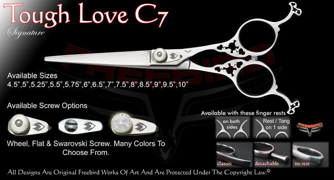 Tough Love C7 Straight Signature Hair Shears