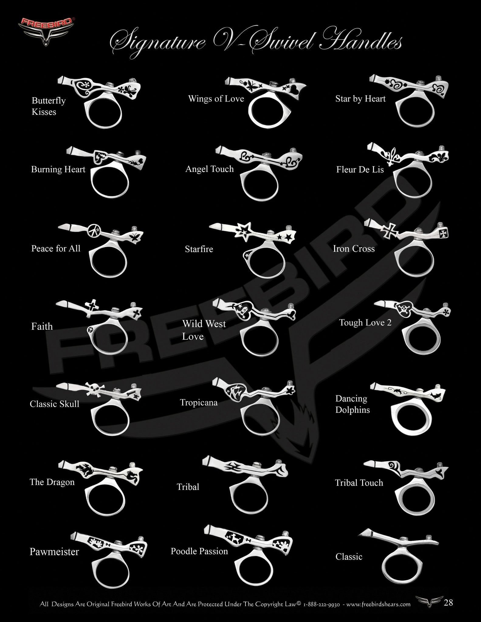 Signature 3-Hole V Swivel Shears