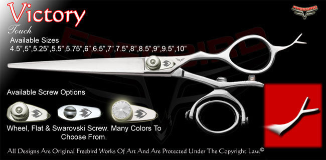 Victory Double V Swivel Touch Grooming Shears