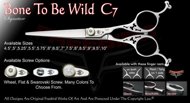 Bone To Be Wild C7 Straight Signature Hair Shears